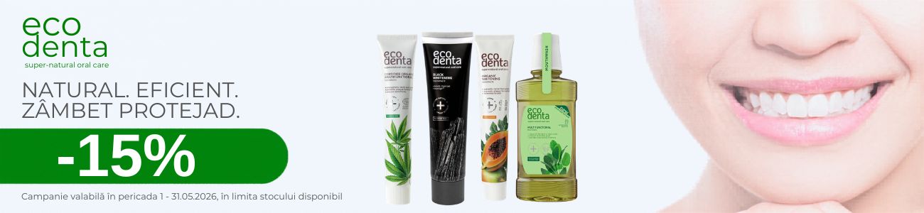 Promotie cu reducere 15% la Ecodenta