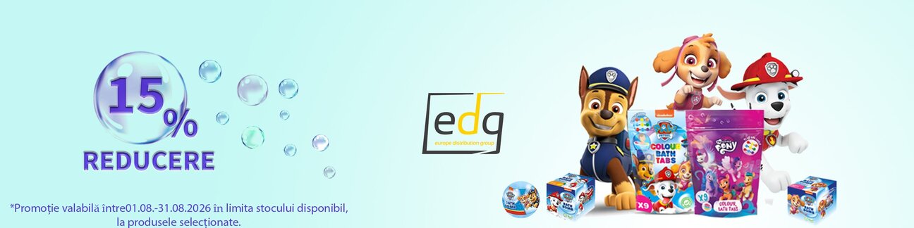 Promotie cu reducere 15% la EDG
