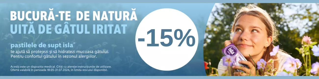 Promotie cu reducere 15% la Engelhard Arzneimittel - Isla 