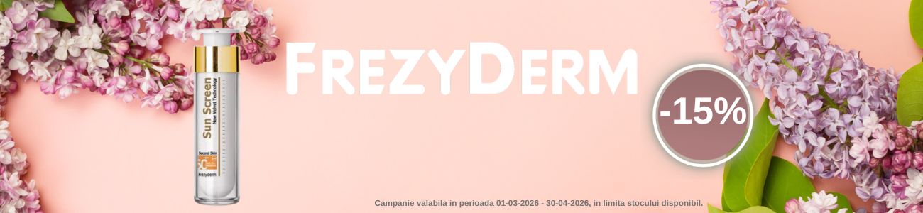 Promotie cu reducere 15% la Frezyderm