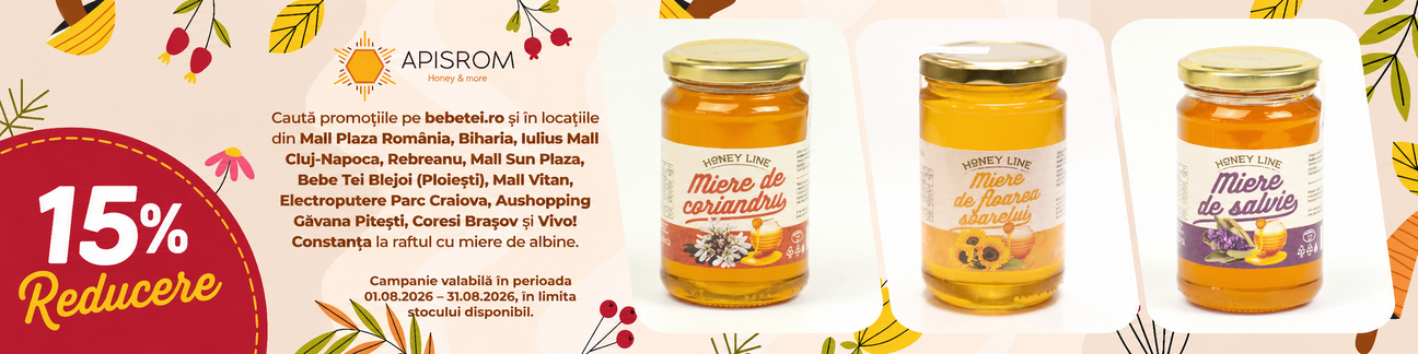 Promotie cu reducere 15% la Honey Line