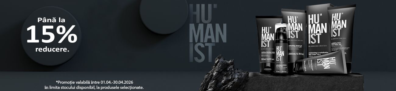Promotie cu reducere 15% la Humanist