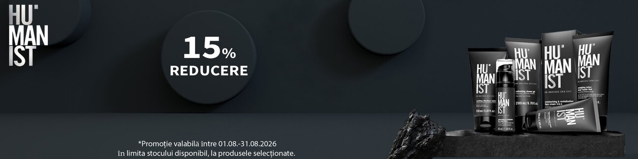Promotie cu reducere 15% la Humanist