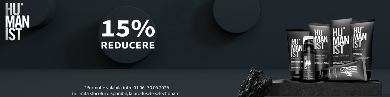 Promotie cu reducere 15% la Humanist
