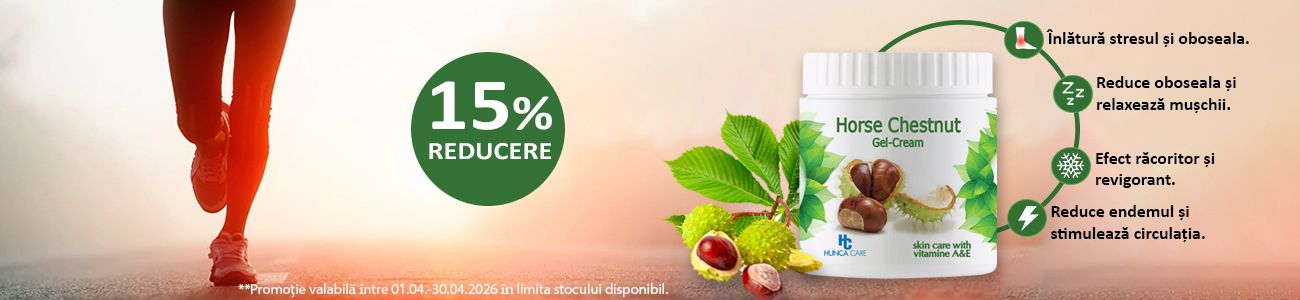Promotie cu reducere 15% la Hunca