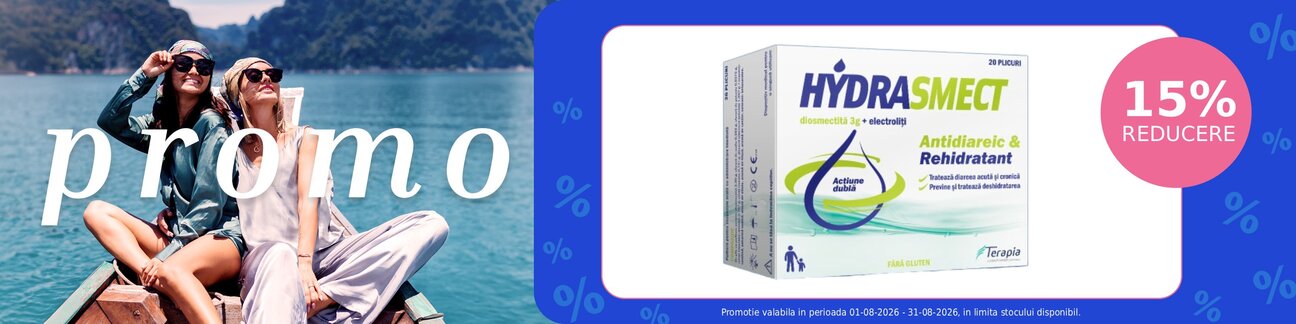 Promotie cu reducere 15% la Hydrasmect Terapia