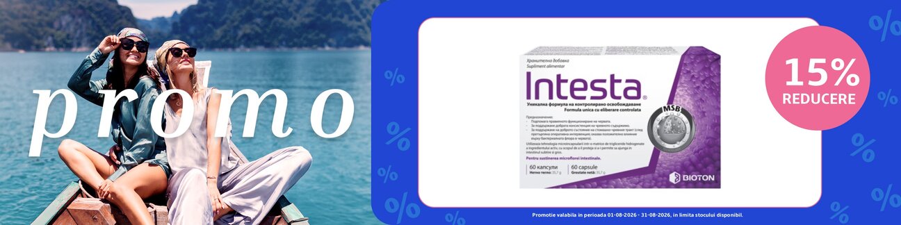 Promotie cu reducere 15% la Intesta Vedra