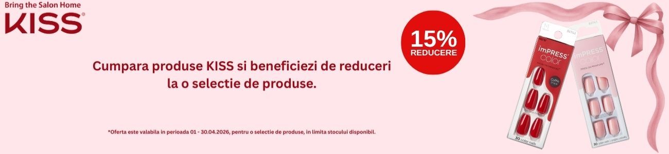 Promotie cu reducere 15% la Kiss