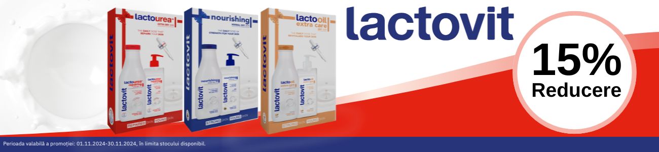 Promotie cu reducere 15% la Lactovit