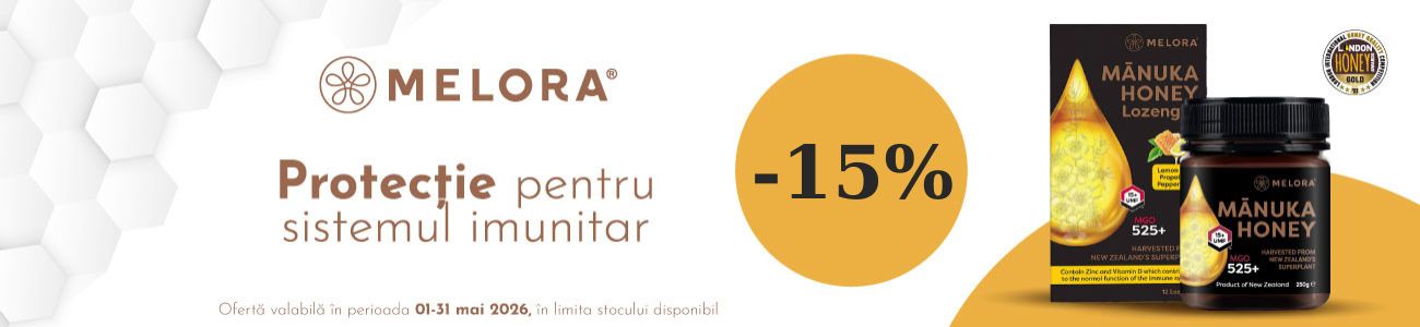 Promotie cu reducere 15% la Melora