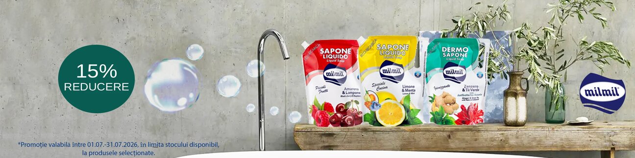 Promotie cu reducere 15% la Mil Mil