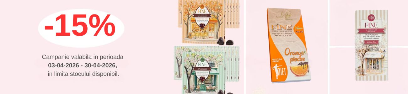 Promotie cu reducere 15% la Milete