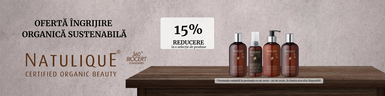 Promotie cu reducere 15% la Natulique
