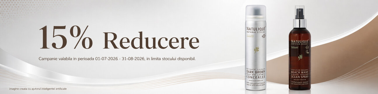 Promotie cu reducere 15% la Natulique