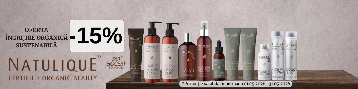 Promotie cu reducere 15% la Natulique