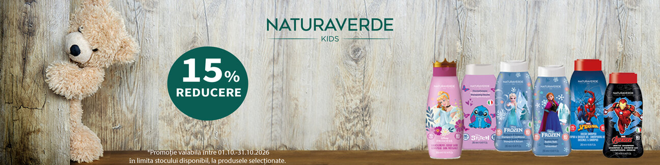 Promotie cu reducere 15% la NaturaVerde