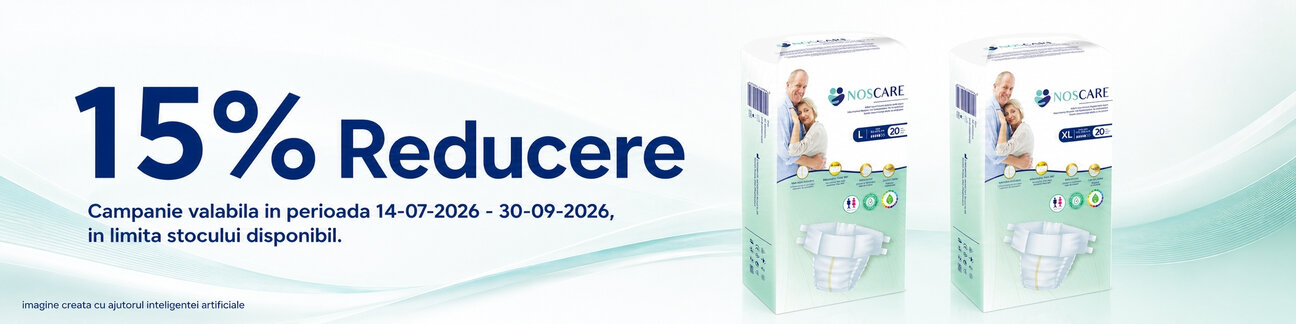 Promotie cu reducere 15% la Noscares