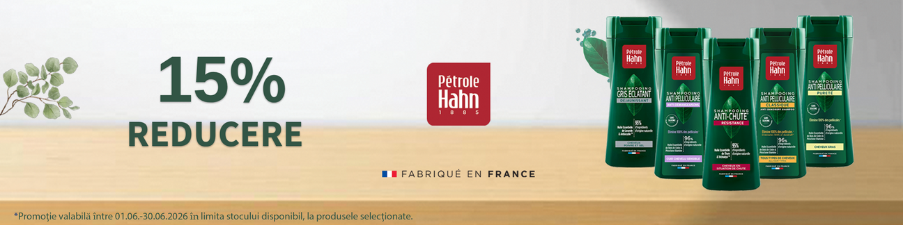Promotie cu reducere 15% la Petrole Hahn