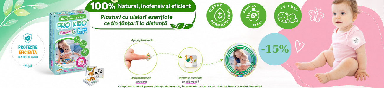 Promotie cu reducere 15% la Pro Kido