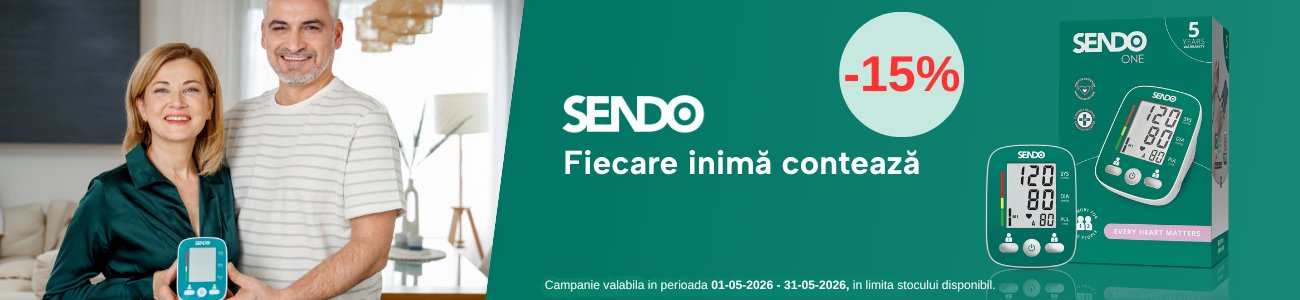 Promotie cu reducere 15% la Sendo