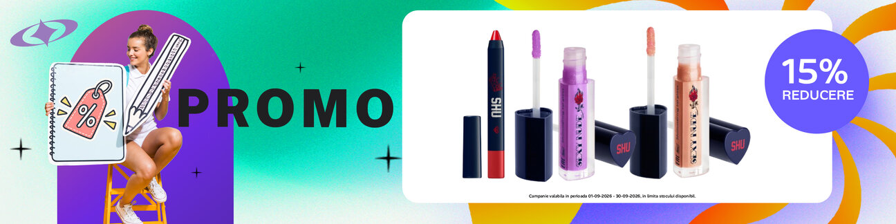 Promotie cu reducere 15% la Shu