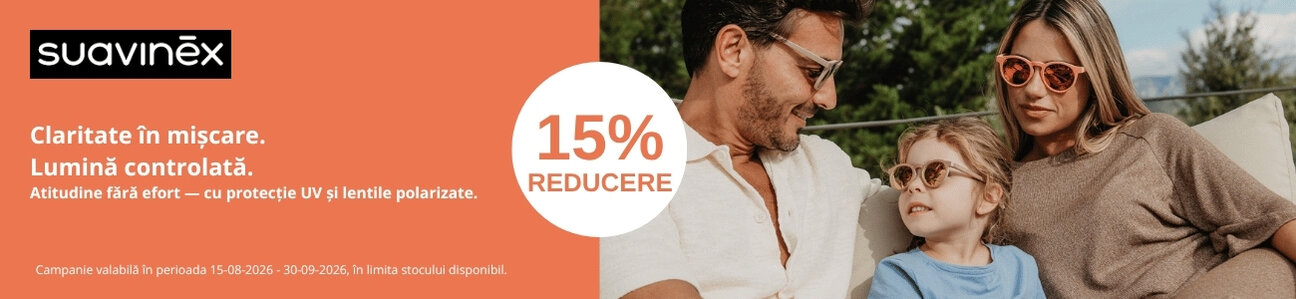 Promotie cu reducere 15% la Suavinex