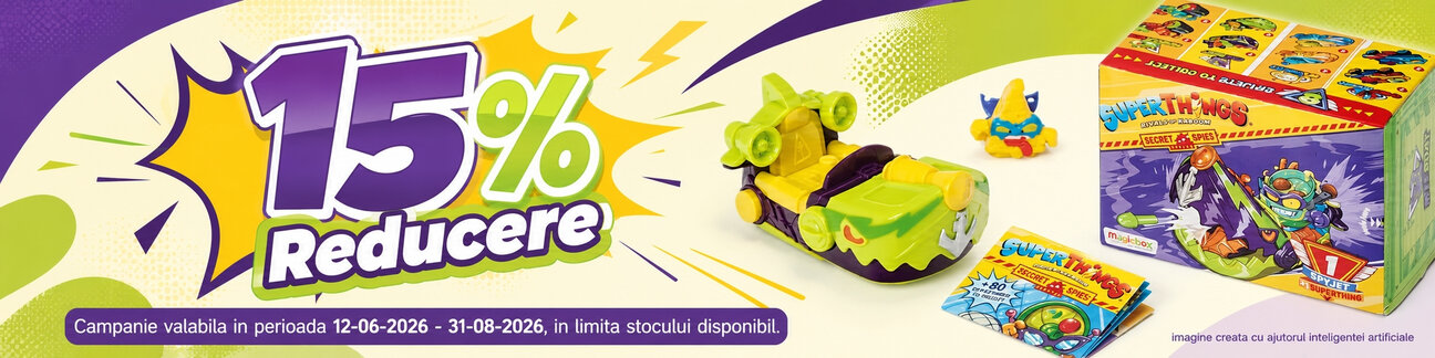 Promotie cu reducere 15% la Superthings