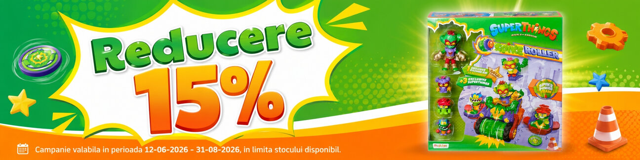 Promotie cu reducere 15% la Superthings