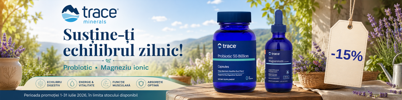 Promotie cu reducere 15% la Trace Minerals