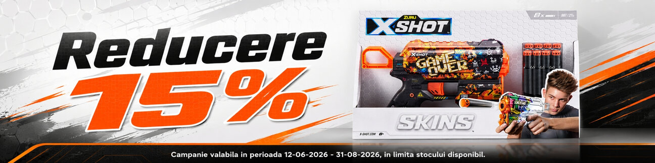 Promotie cu reducere 15% la X-Shot
