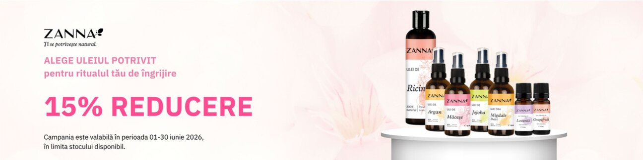 Promotie cu reducere 15% la Zanna