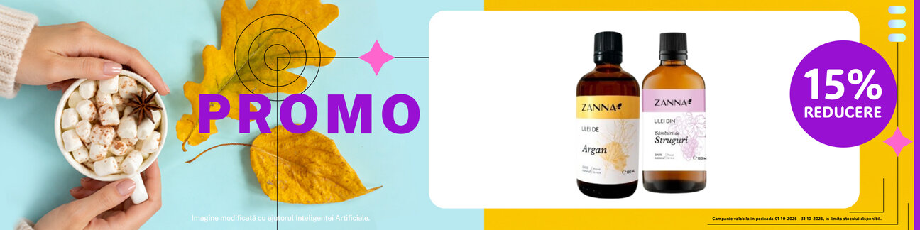 Promotie cu reducere 15% la Zanna