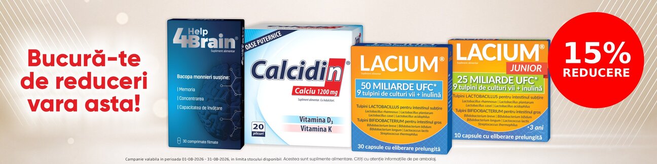 Promotie cu reducere 15% la Zdrovit