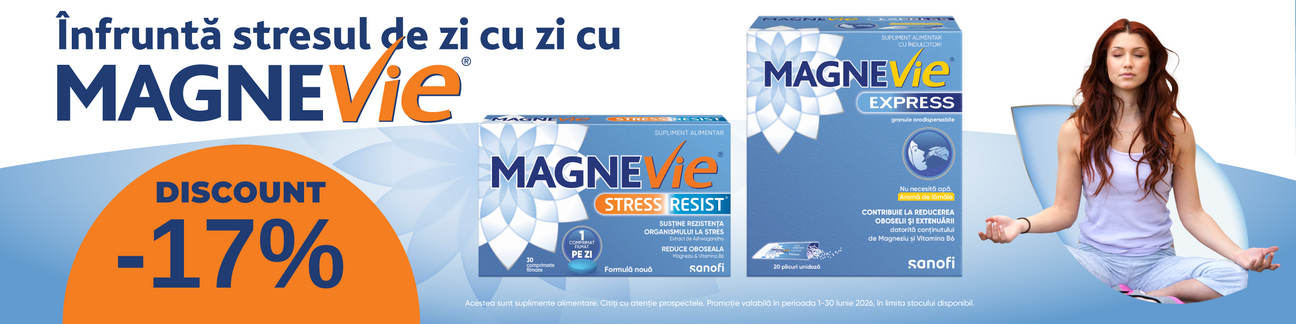 Promotie cu reducere 17% la Sanofi - MagneVie