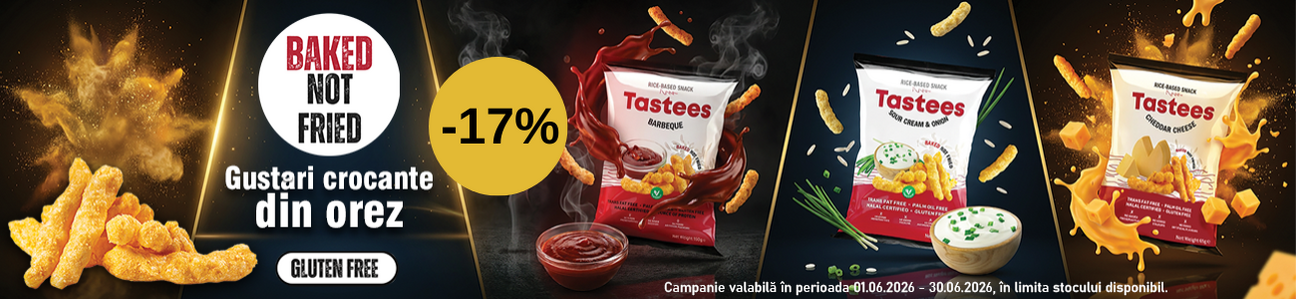 Promotie cu reducere 17% la Tastees