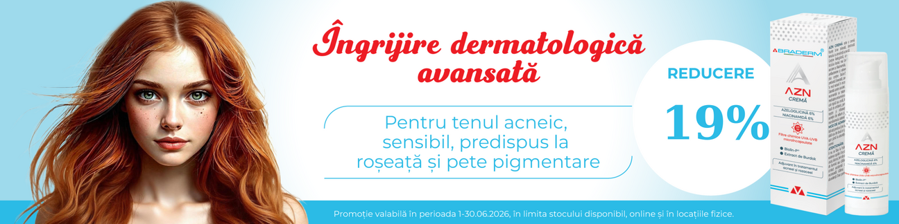 Promotie cu reducere 19% la Braderm AZN