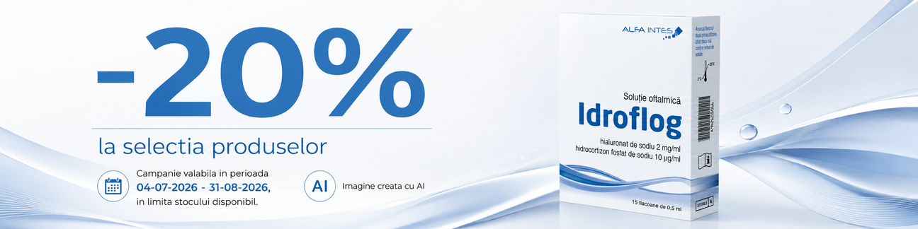 Promotie cu reducere 20% la Alfa Intes