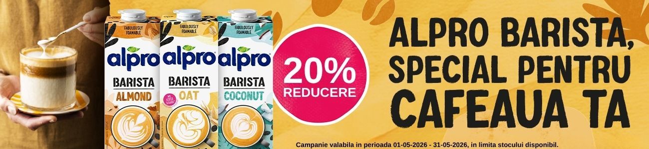 Promotie cu reducere 20% la Alpro