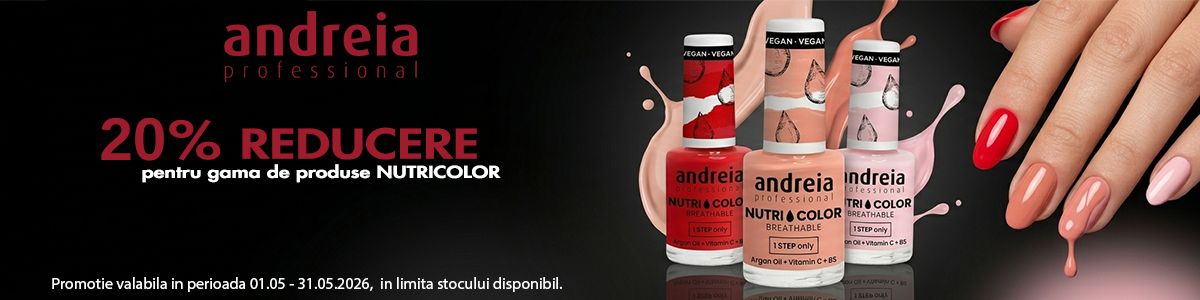 Promotie cu reducere 20% la Andreia Professional