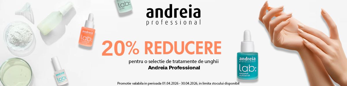 Promotie cu reducere 20% la Andreia Professional