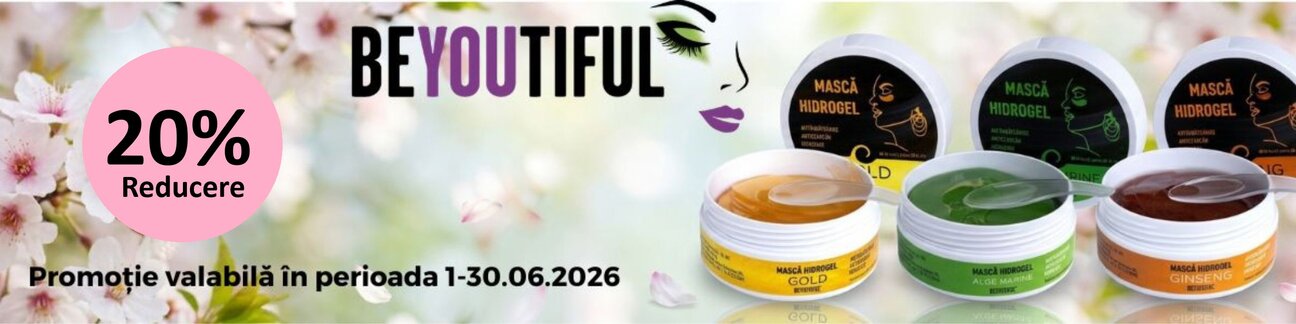 Promotie cu reducere 20% la Beyoutiful
