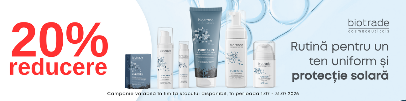 Promotie cu reducere 20% la Biotrade