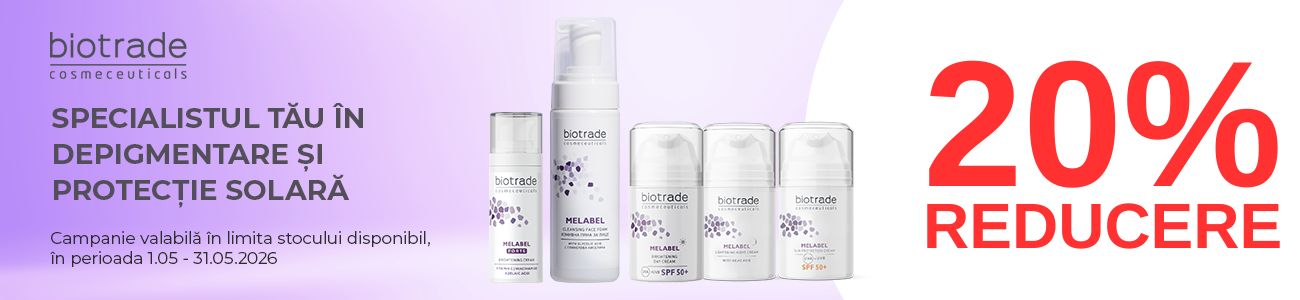 Promotie cu reducere 20% la Biotrade