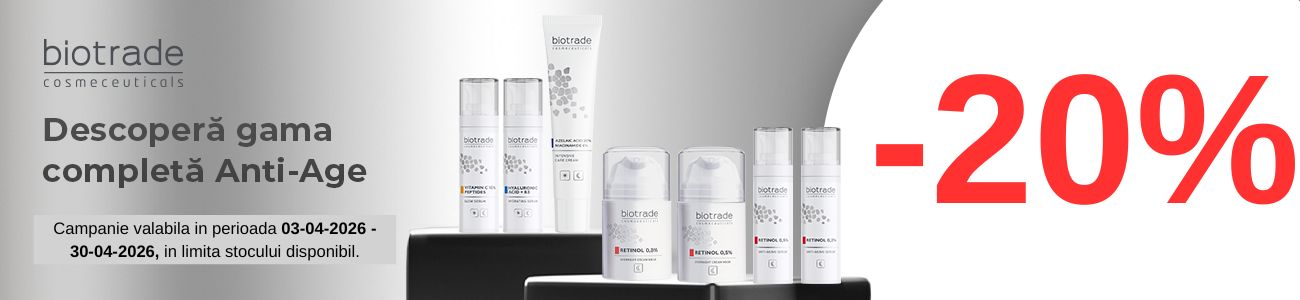 Promotie cu reducere 20% la Biotrade
