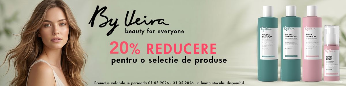 Promotie cu reducere 20% la By Veira
