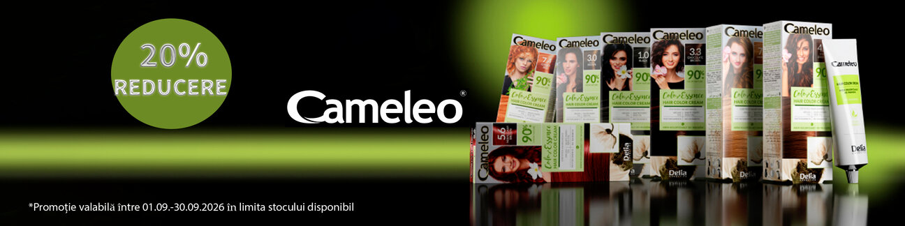 Promotie cu reducere 20% la Cameleo