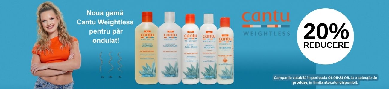 Promotie cu reducere 20% la Cantu