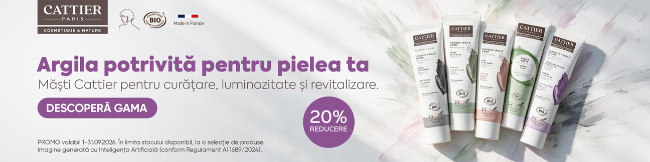 Promotie cu reducere 20% la Cattier