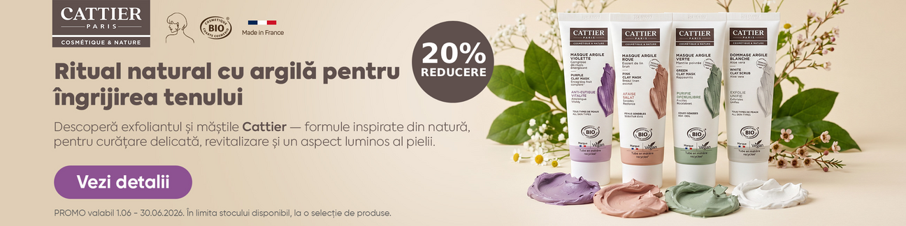 Promotie cu reducere 20% la Cattier