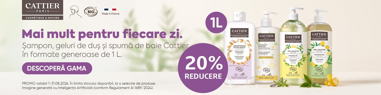 Promotie cu reducere 20% la Cattier